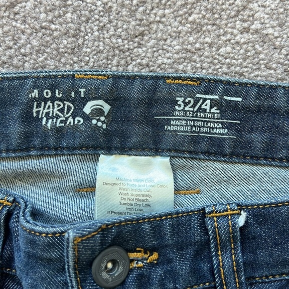Mountain Hardwear Men’s stretch Jeans 32 - Picture 3 of 4